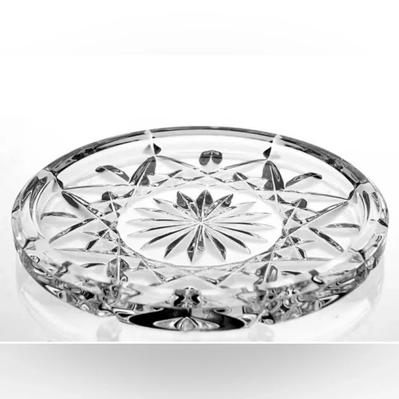 2 Waterford Crystal Lismore Drink Coasters (1 Box of 2 Coaster) Made in Ireland - Picture 3 of 6